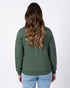 TreeSweater Women Olive Mel